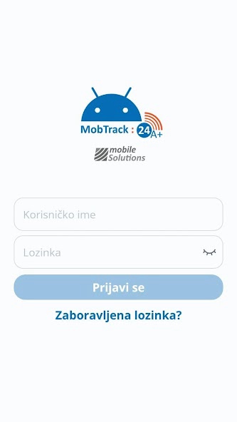 MobTrack mobilna aplikacija za praćenje flote vozila